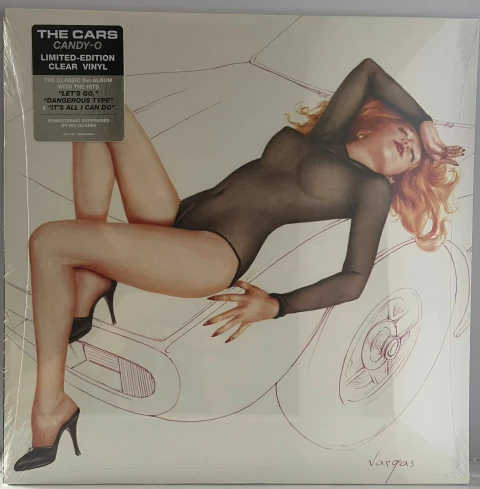 LP The Cars - Candy O (Lacrado Importado) Limited Edition Clear Vinyl