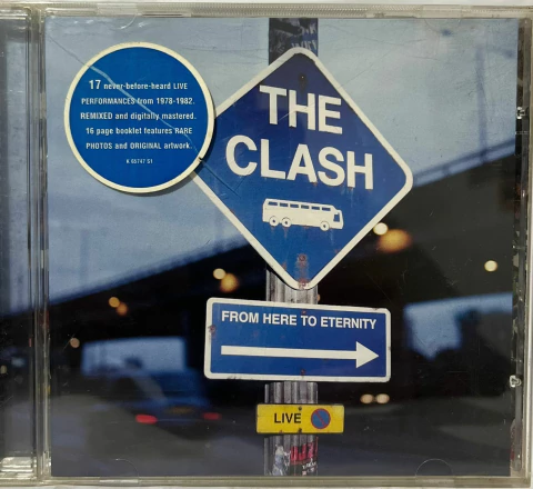 CD The Clash - From Here To Eternity Live (Ed. Nacional)