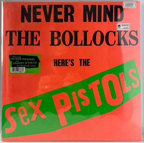 LP Sex Pistols - Never Mind The Bollocks Heres The (Ed. Importado 180 Gramas Lacrado)