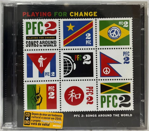 CD/DVD Playing For Change - PFC 2 Songs Around The World (Ed. Nacional Duplo)