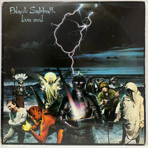 LP Black Sabbath - Live Evil (Ed. Nacional Usado Duplo Gatefold)
