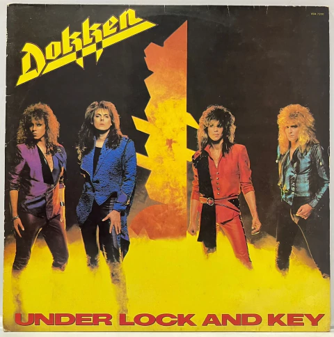LP Dokken - Under Lock And Key (Ed. Nacional Usado)