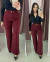Calça alfaiataria pantalona Vivian (forma pequena) - Closet Da Sté