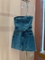 Saia jeans Brilho - Closet Da Sté