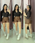 Cropped Yasmin manga longa - comprar online