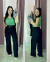 Calça alfaiataria pantalona Vivian (forma pequena)