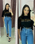 Calça jeans mom clara 8208 - loja online