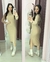 Vestido Aurora gola alta ribana canelado na internet