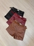 Shorts couro resinado Aline com cinto na internet