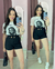 Shorts Cecilia alfaiataria com cinto (forma pequena)