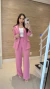 Conjunto alfaiataria Serena ( blazer + calça + faixa) na internet