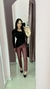 Calça legging couro Roberta - loja online