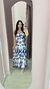 Vestido estampado duna Nicole - loja online