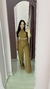 Conjunto alfaiataria Fernanda Cropped e calça