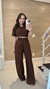 Conjunto sensorial Talita cropped e calça - comprar online