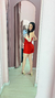 Conjunto Jade alfaiataria tomara que caia e shorts - loja online