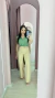 Calça alfaiataria pantalona Vivian (forma pequena) - Closet Da Sté