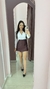 Shorts saia courino Jade