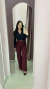 Calça alfaiataria pantalona Vivian (forma pequena) - comprar online
