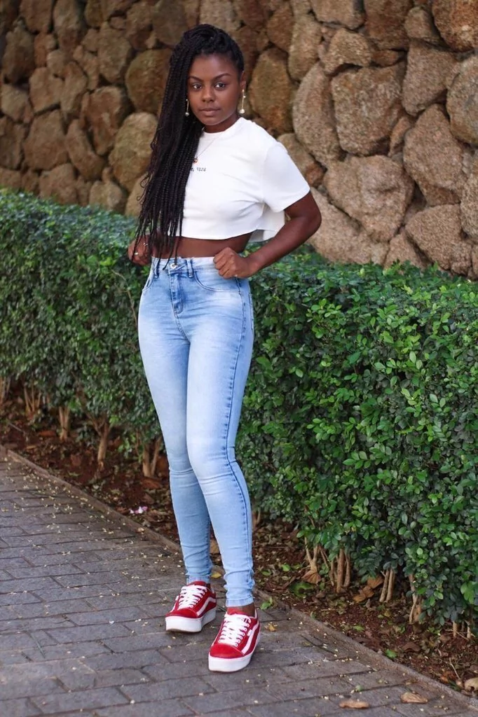 Calça jeans skinny lt blue