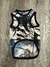 Musculosa - destellos negro - comprar online