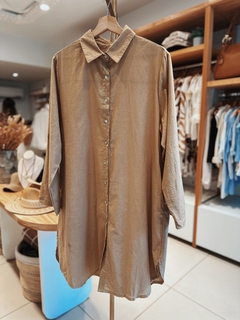 Vestido Camisero Lino