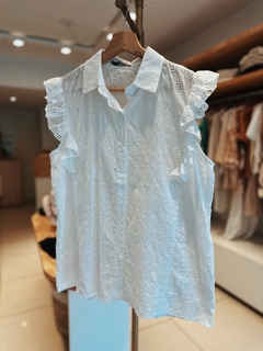 Camisa Broderie nuker