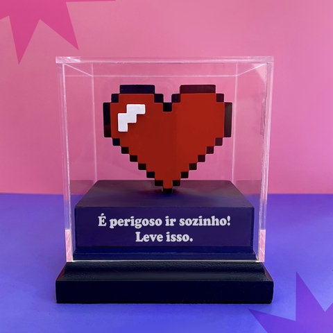 Miniatura - Coração Pixelado