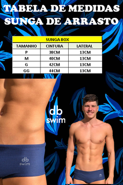 Sunga Arrasto Marinho - DboaSwim