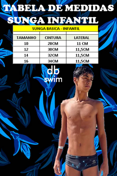 Sunga Infantil Inverno - DboaSwim