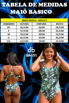 Maiô Basico Preto - loja online
