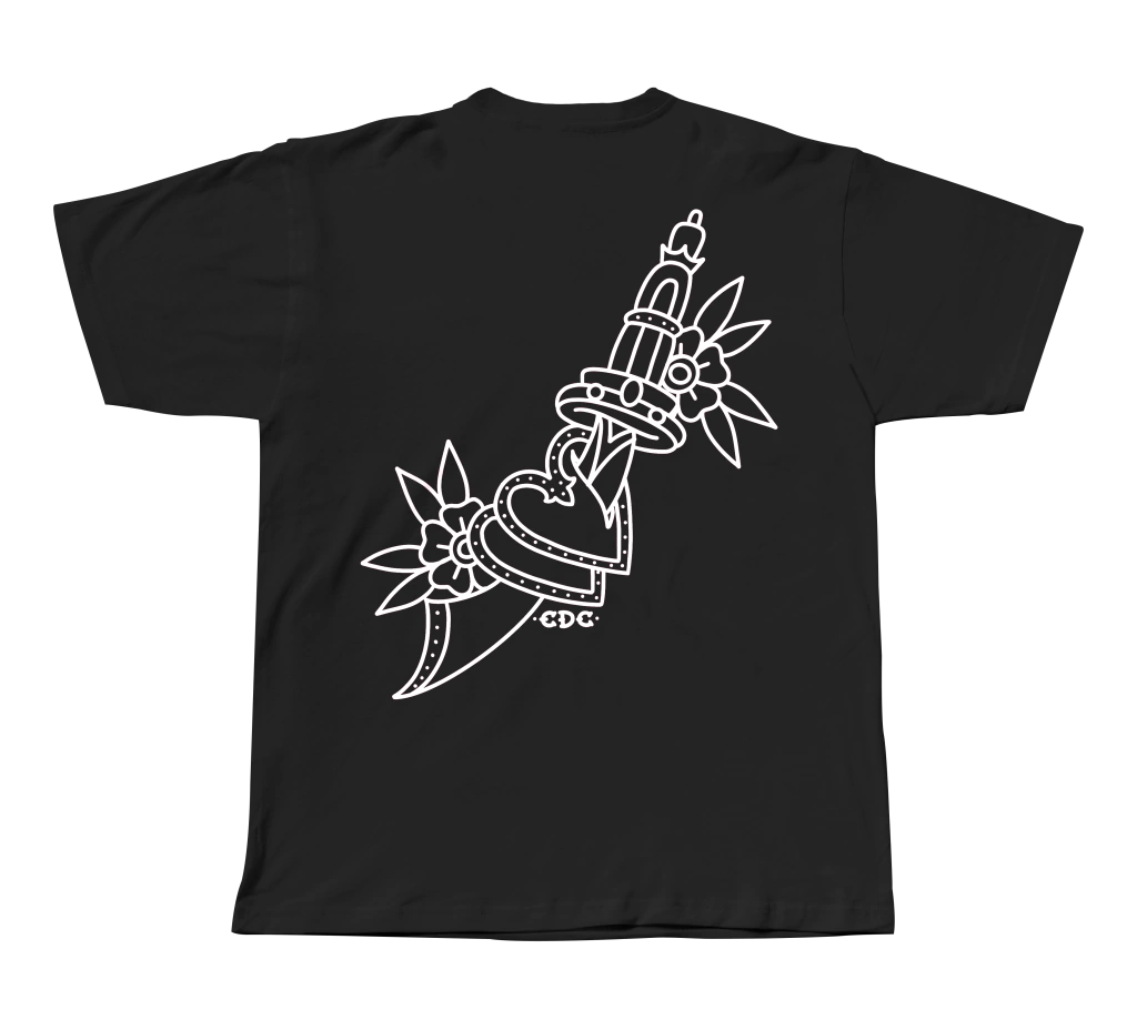 Reme Negra Tatt Dagger