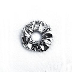 Gomita para el Pelo METALICA Plateada