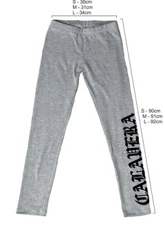 Calza Kat GOTICA Gris Melange - calaveradontchilla
