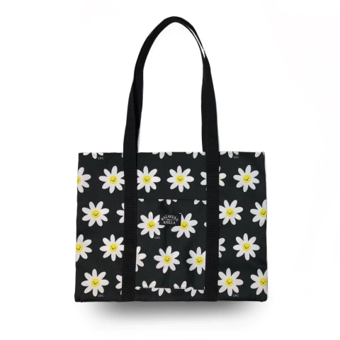 Bolso Luisa MARGARITAS Negro con Amarillo