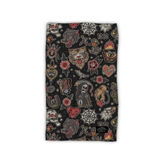 PREVENTA Toalla de Mano TRADI COLORES Negro