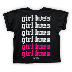 Remera Brody GIRL BOSS Negra