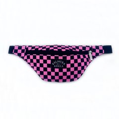 Riñonera TIM CHECKERED Fucsia