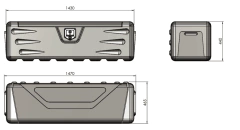 BAÚL PLÁSTICO CABINA SIMPLE - ILARI ACCESORIOS