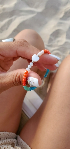 Pulsera Pipa multicolor - Plata 925 en internet