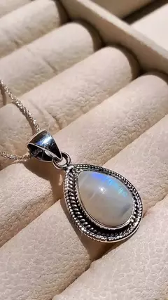 Collar Yucatan - Piedra de la Luna y Plata 925 en internet