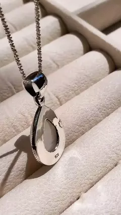 Collar Yucatan - Piedra de la Luna y Plata 925