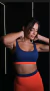 SHORT TWOCOLLORS - LARANJA - comprar online