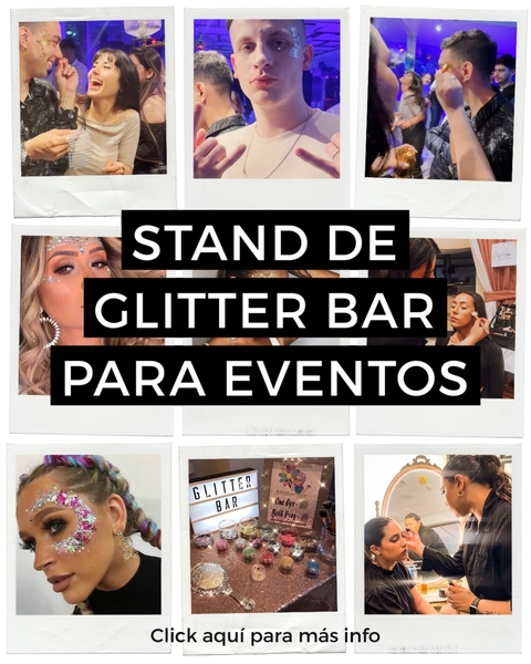 Banner de la categoría STAND GLITTER BAR PARA EVENTOS 