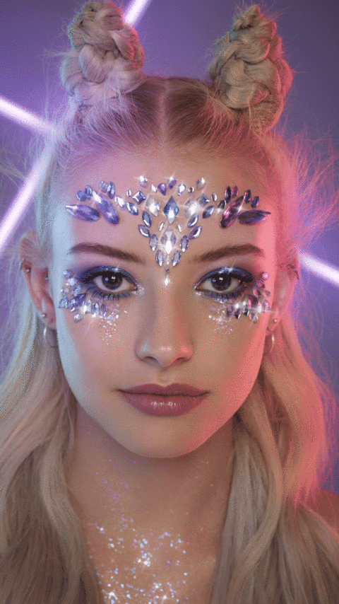 GEMAS STRASS ADHESIVO PARA ROSTRO