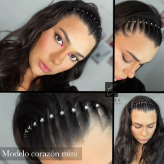 Imagen de Vincha zig zag con strass