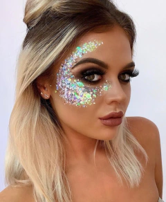 Glitter Escamas Sirena En Gel 24 Hrs 6 Tonos Holográficos - tienda online