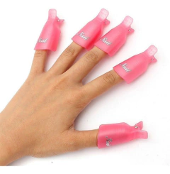 Broche Uñas Semipermanentes Esculpidas Removedor X10 - Caobamakeup