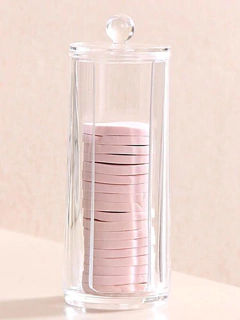 Algodonero Acrílico Portadesmaquillante Con Tapa en internet