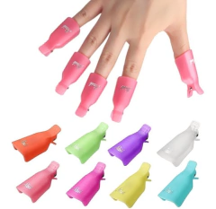 Kit Completo Uñas Removedor Esmalte Semipermanente Manicuria - Caobamakeup